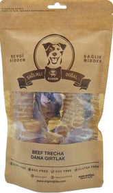 Rakun Kurutulmuş Dana Gırtlak Köpek Ödül Maması 100 gr